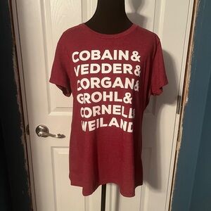 Red District Graphic Tee